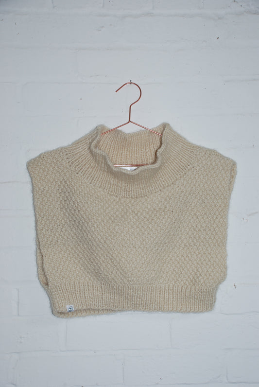 BB Cream Cropped Cotswold Sweater Vest