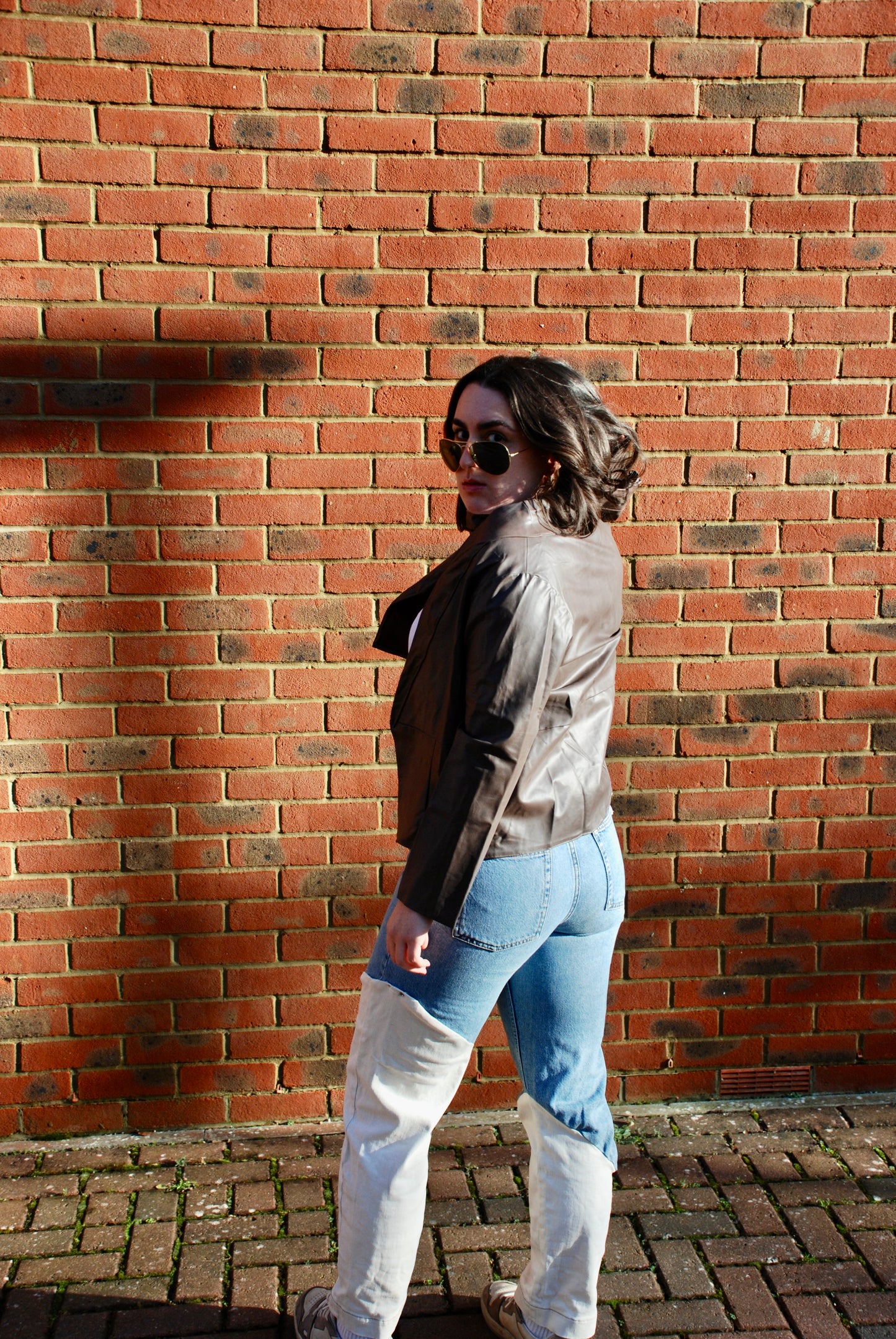 Re-worked Denim Jeans Back Model | Beatrice Bayliss