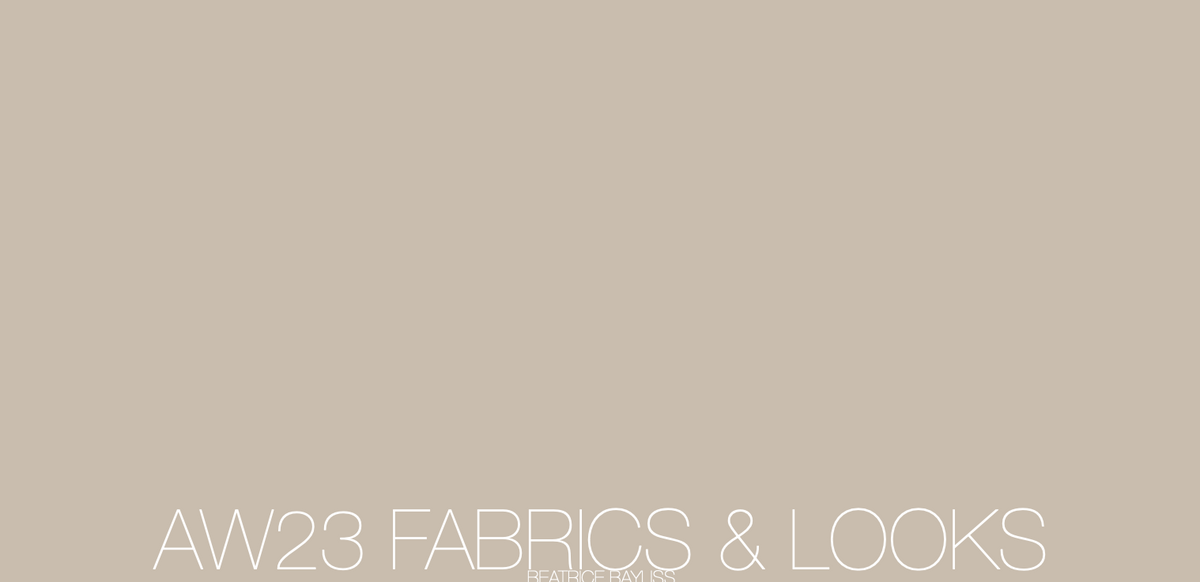 Our AW23 collection is coming, what do you think? | Beatrice Bayliss