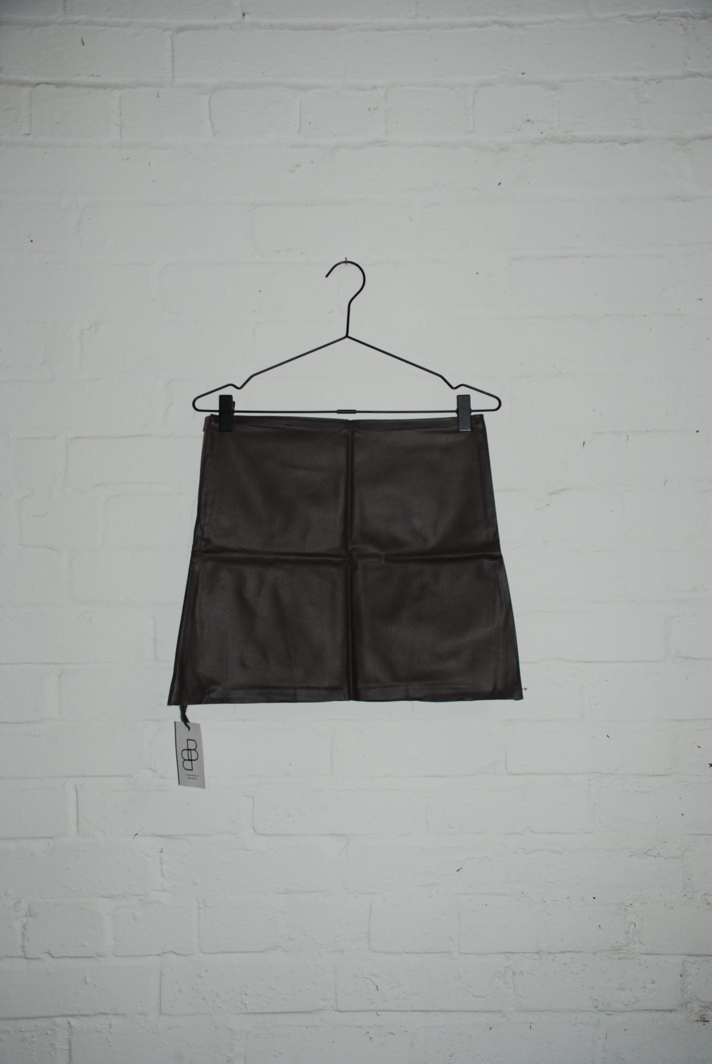 Vegan Leather Skirt