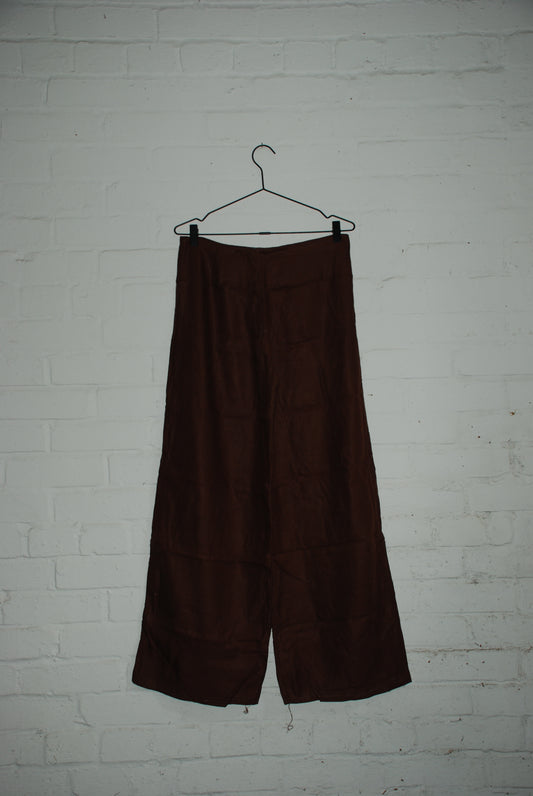 Tencel Wide Leg Trousers