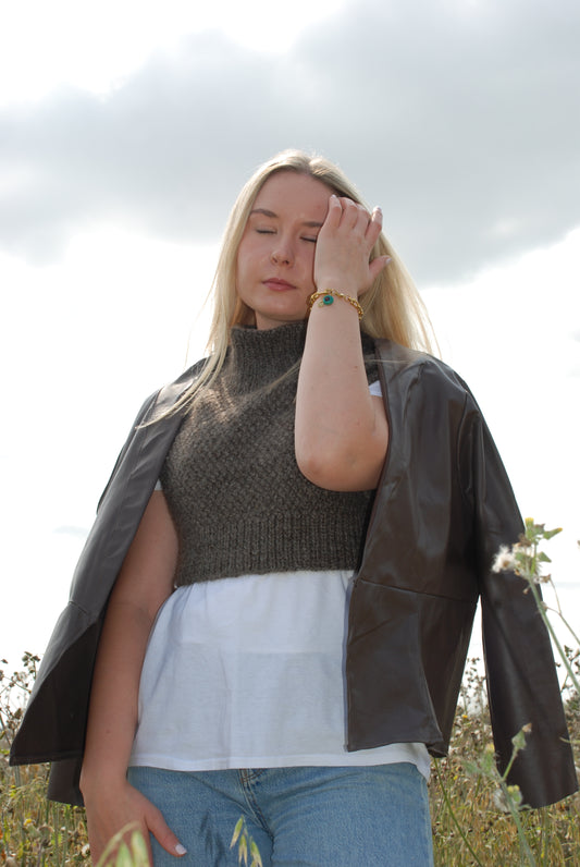 Vegan Leather Jacket