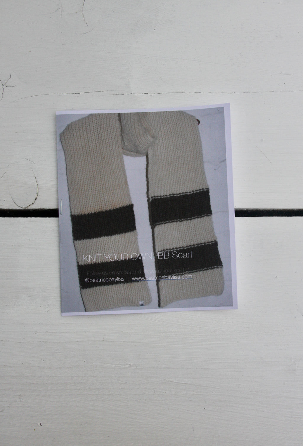 BB Scarf Pattern