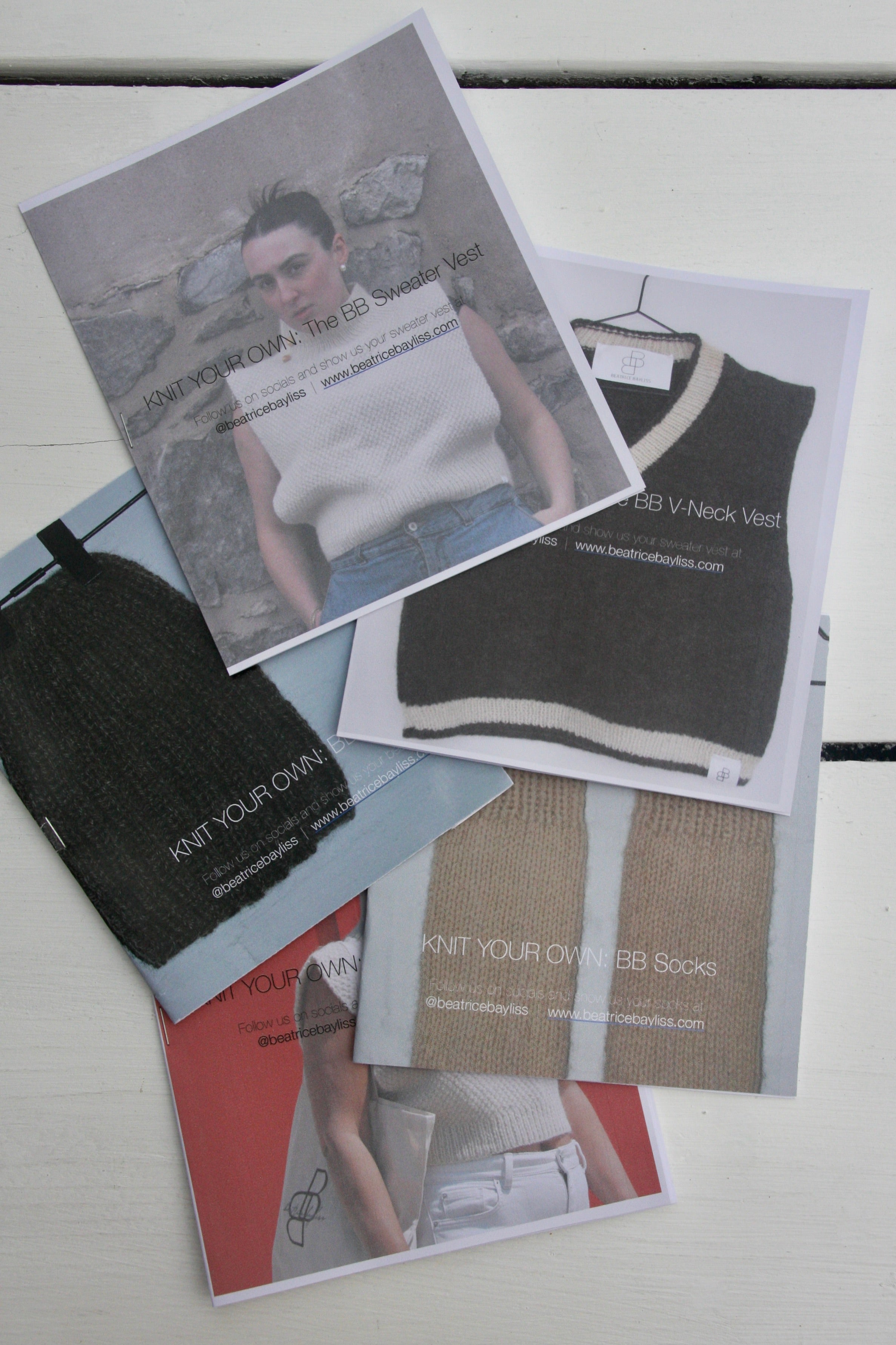 BB V-Neck Sweater Vest Pattern