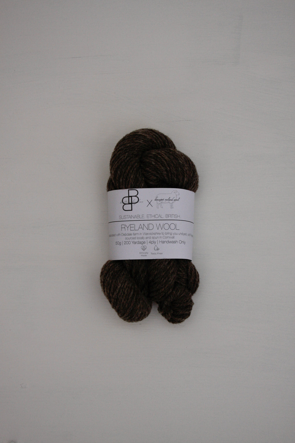 BB x Honeypot Ryeland Wool 4ply 50g