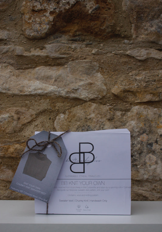 BB Knit Your Own Sweater Vest