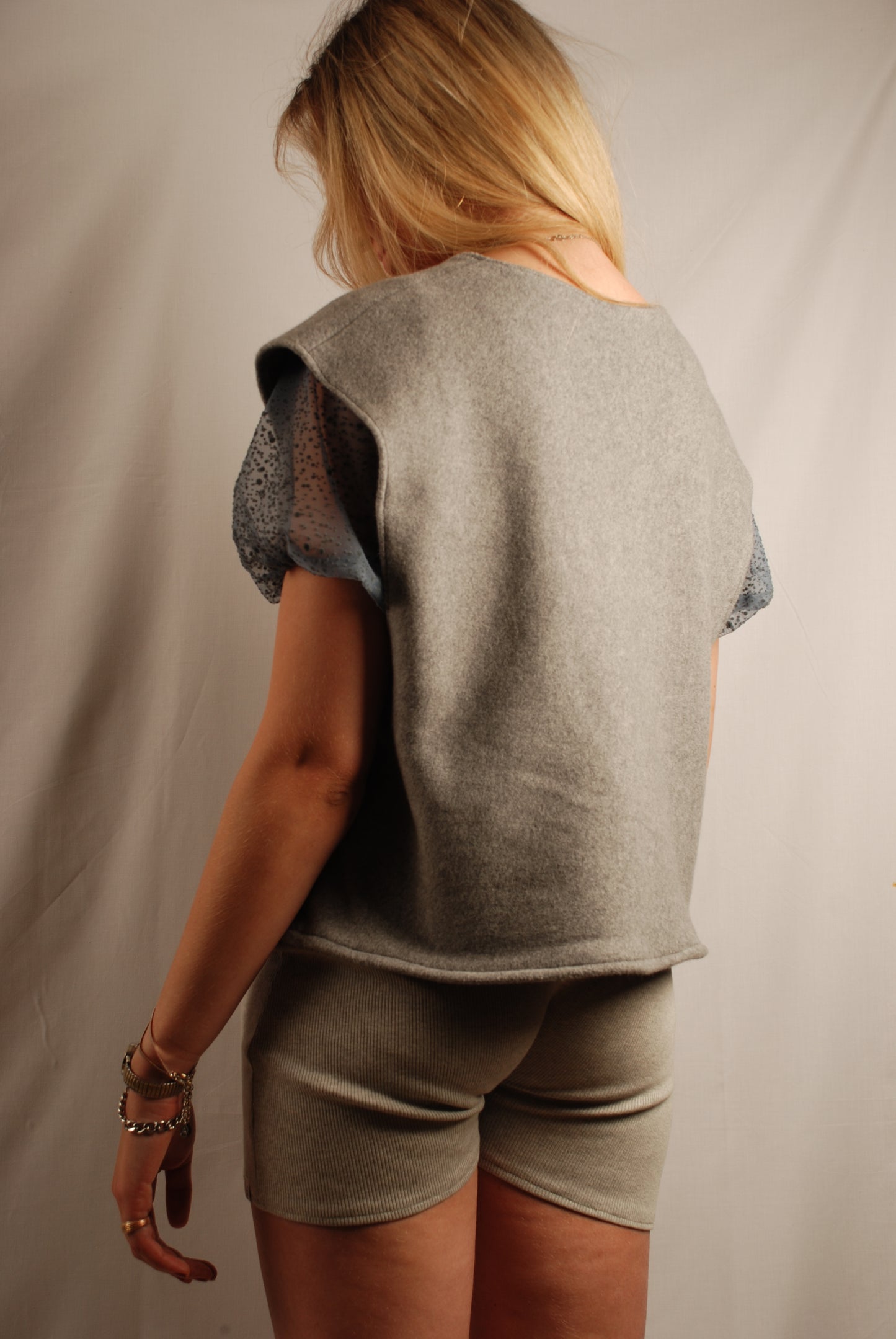 India Vest Model Back | Beatrice Bayliss