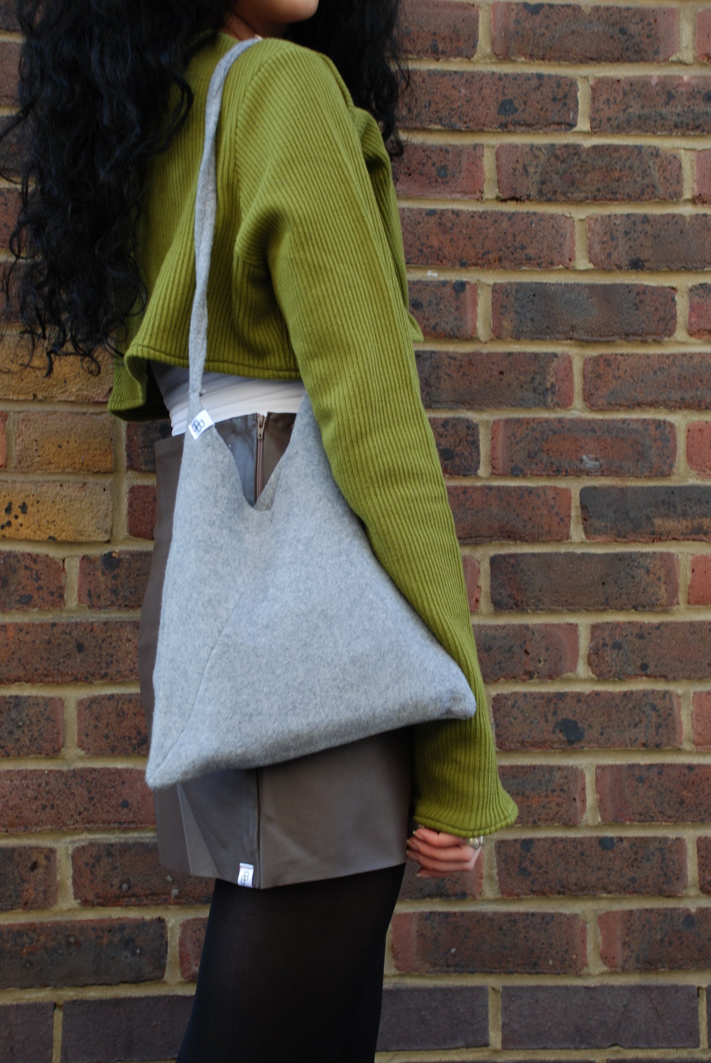 Mini Bag Model Front | Beatrice Bayliss