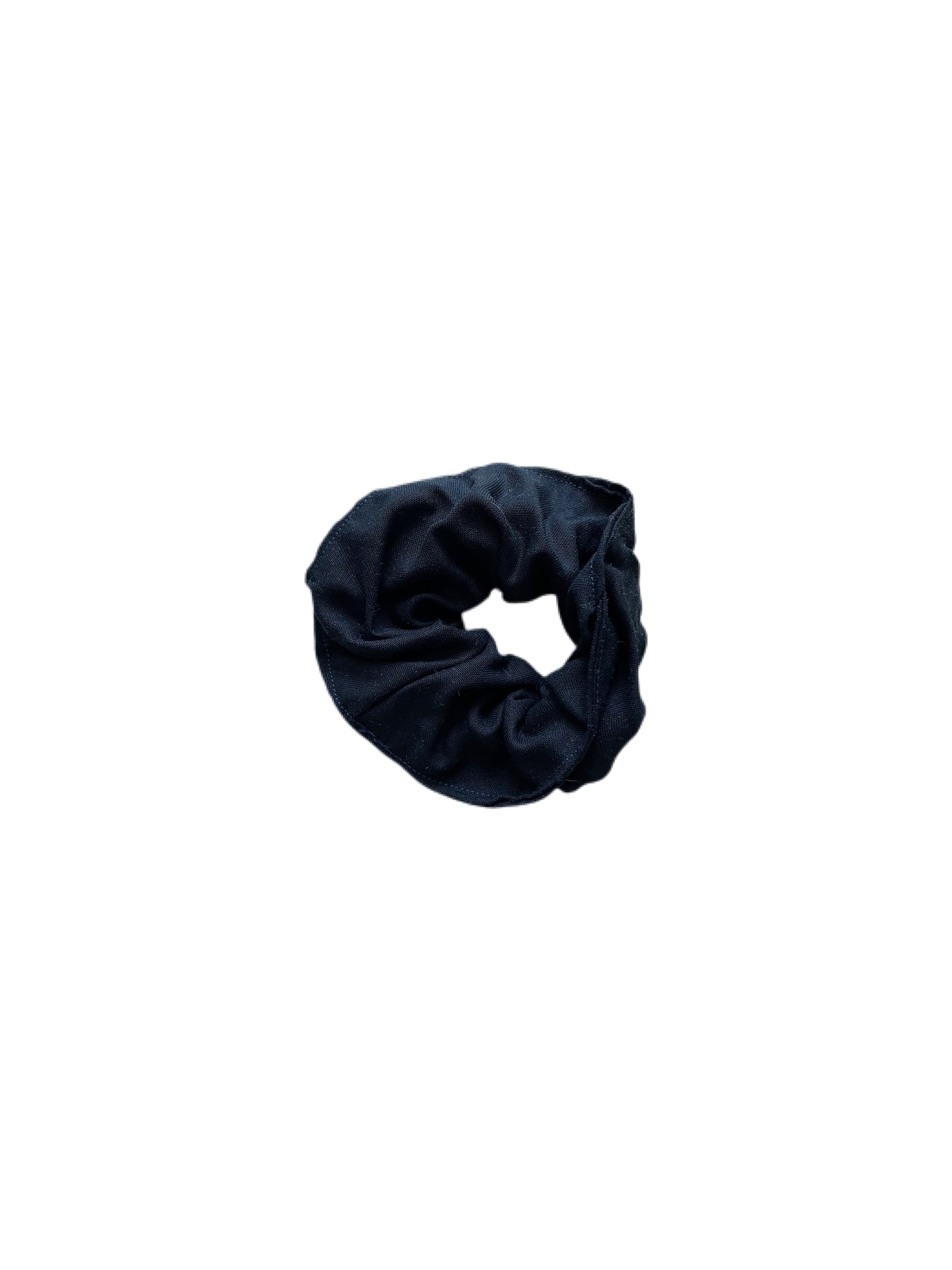 Navy Scrunchie Product Front | Beatrice Bayliss
